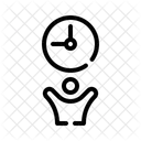 Employee Benefits Flexibility Work Hours Icon