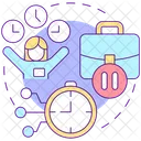 Flexible hours  Icon