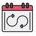 Flexible Time Time Schedule Icon