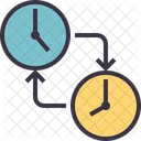 Flexible Time Swap Reschedule Management Icon
