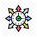 Flexible Work Schedule Icon