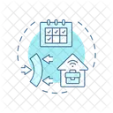 Work Schedule Flexible Work Schedules Icon