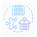 Work Schedule Flexible Work Schedules Icon