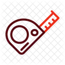 Flexometer Tools Construction Icon