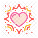 Flickering heart  Icon