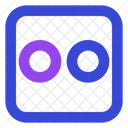 Flickr Application Media Icon