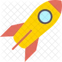 Fliegende Rakete  Symbol