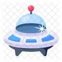 UFO Alien Schiff Fliegende Untertasse Symbol