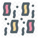 Fliegendes Konfetti  Symbol