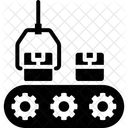 Produktionslinie Industrie Industrie Symbol