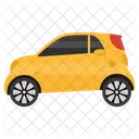 Mini Auto Fliessheck Transport Symbol