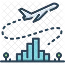 Flight Take Off Leave Icon