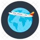 Aeroplane Flight Aircraft Icon