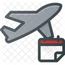 Flight Plane Reservation Icon