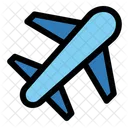 Flight Airplane Vacation Icon