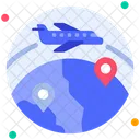 Flight Airplane Fly Icon