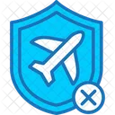 Flight Insurance Plane Icon
