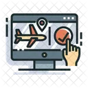Flight Booking Advance Icon
