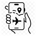 Flight App Location Tracker Icon