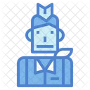 Flight Attendant  Icon