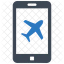 Booking Flight Online Icon