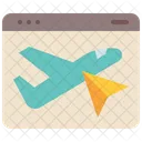 Flight booking  Icon