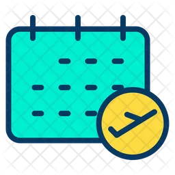 Flight Booking Date  Icon