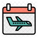 Flight Calendar Flight Plane Icon
