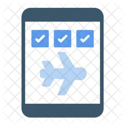 Flight Check In  Icon