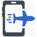 Check In Flight Mobile Icon