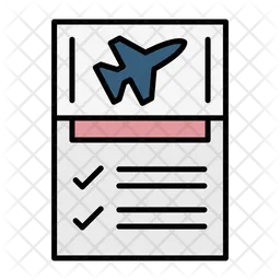 Flight Checklist  Icon