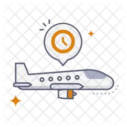 Flight Delay  Icon