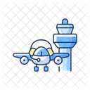 Flight Dispatch Aviation Service Icon
