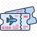 Flight Airplane Ticket Icon