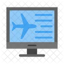 Flight Info Flight Information Airplane Info Icon