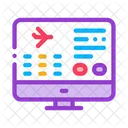 Flight Information Web Icon
