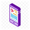 Flight Information Phone Icon