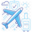 Flight Insurance Journey Insurance Life Insurance Icon