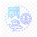 Aviation Services Concept Similar Icon