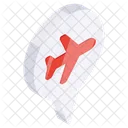 Flight Location Airplane Location Plane Location Icon