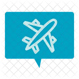 Flight Message  Icon