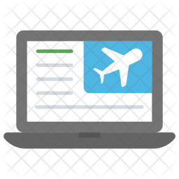 Flight Reservation Icon