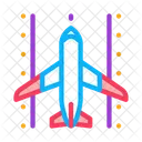Airplane Runway Airport Icon