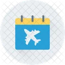 Flight Schedule Calendar Icon