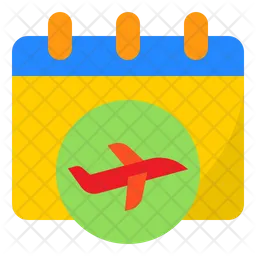 Flight Schedule  Icon