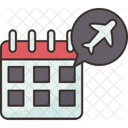 Flight Schedule  Icon