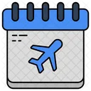 Flight Schedule Planner Almanac Icon
