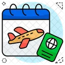 Flight Schedule Planner Almanac Icon