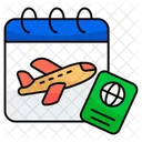 Flight Schedule Planner Almanac Icon