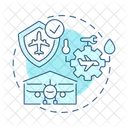 Simulator Flight Training Icon